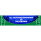 Football 2024 Personalised Banner Decoration - 1.2m