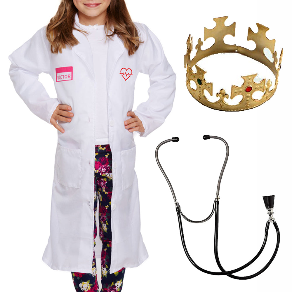 Kid's Princess Pearl Doctor Fancy Dress Kit