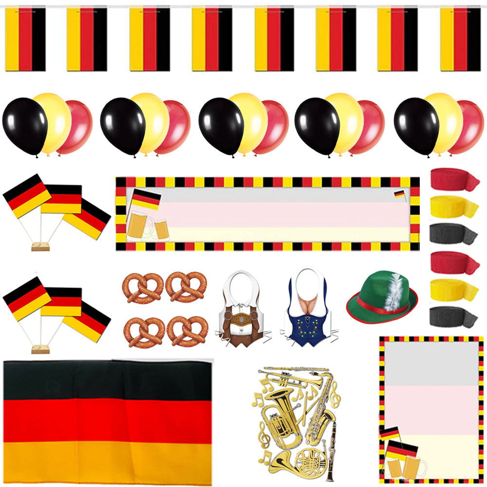 German Decoration & Novelty Party Pack