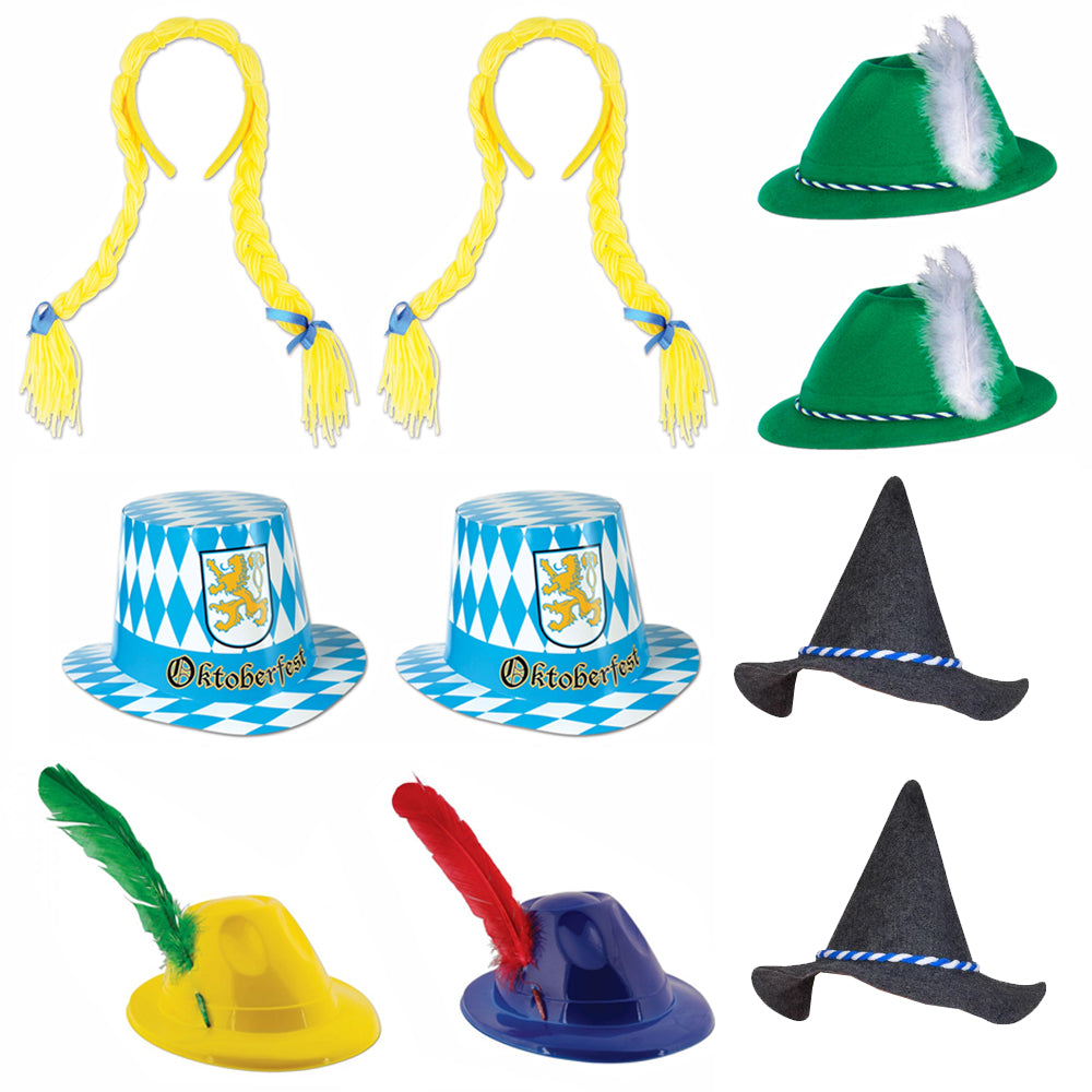 Oktoberfest Hat Pack for 10