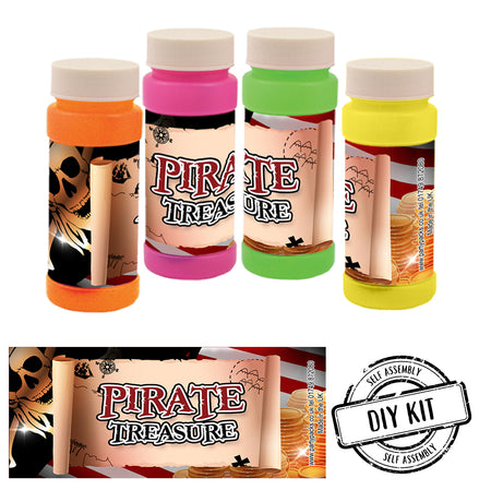 Pirate Bubbles - Pack of 8