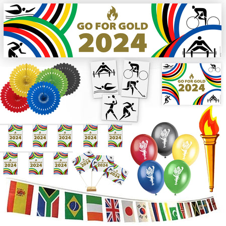 Olympics Summer World Games Athletics Decoration Party Pack