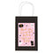 Pink Halloween Personalised Paper Party Bags - Pack of 12