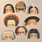 Historical Masks - Pack of 8