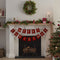 Christmas Pine Garland with Lights - 1.8m