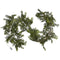 Christmas Pine Garland with Lights - 1.8m