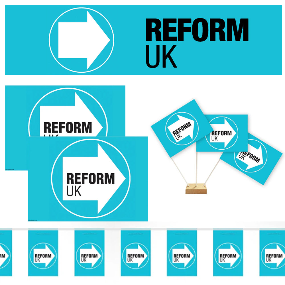Reform UK Party Decoration Pack