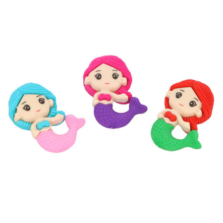 Mermaid Erasers - Assorted Designs - Each