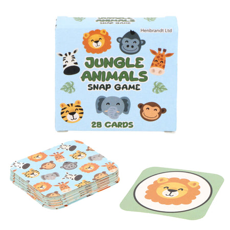 Jungle Mini Snap Card Game - 5cm