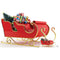 Christmas Sleigh with Presents Lifesize Cardboard Cutout - 93cm