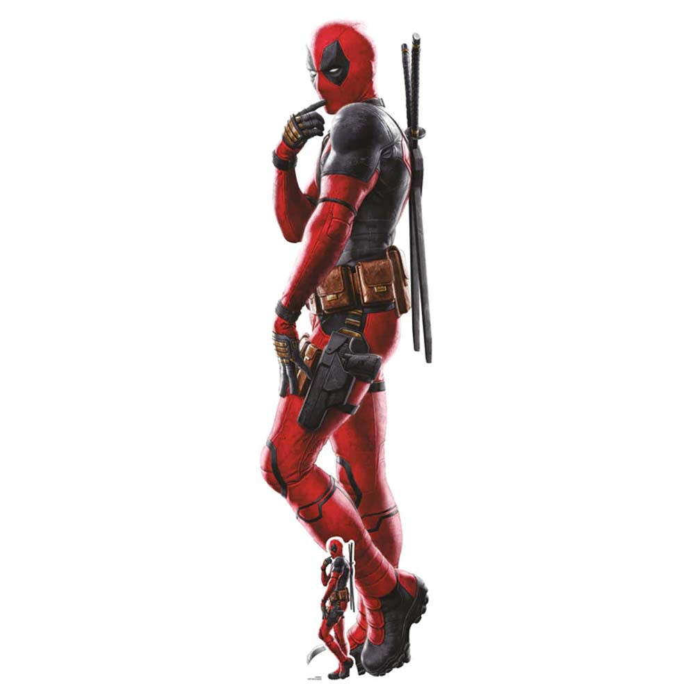 Deadpool Wade Wilson Ryan Reynolds Lifesize Cardboard Cutout - 1.89m