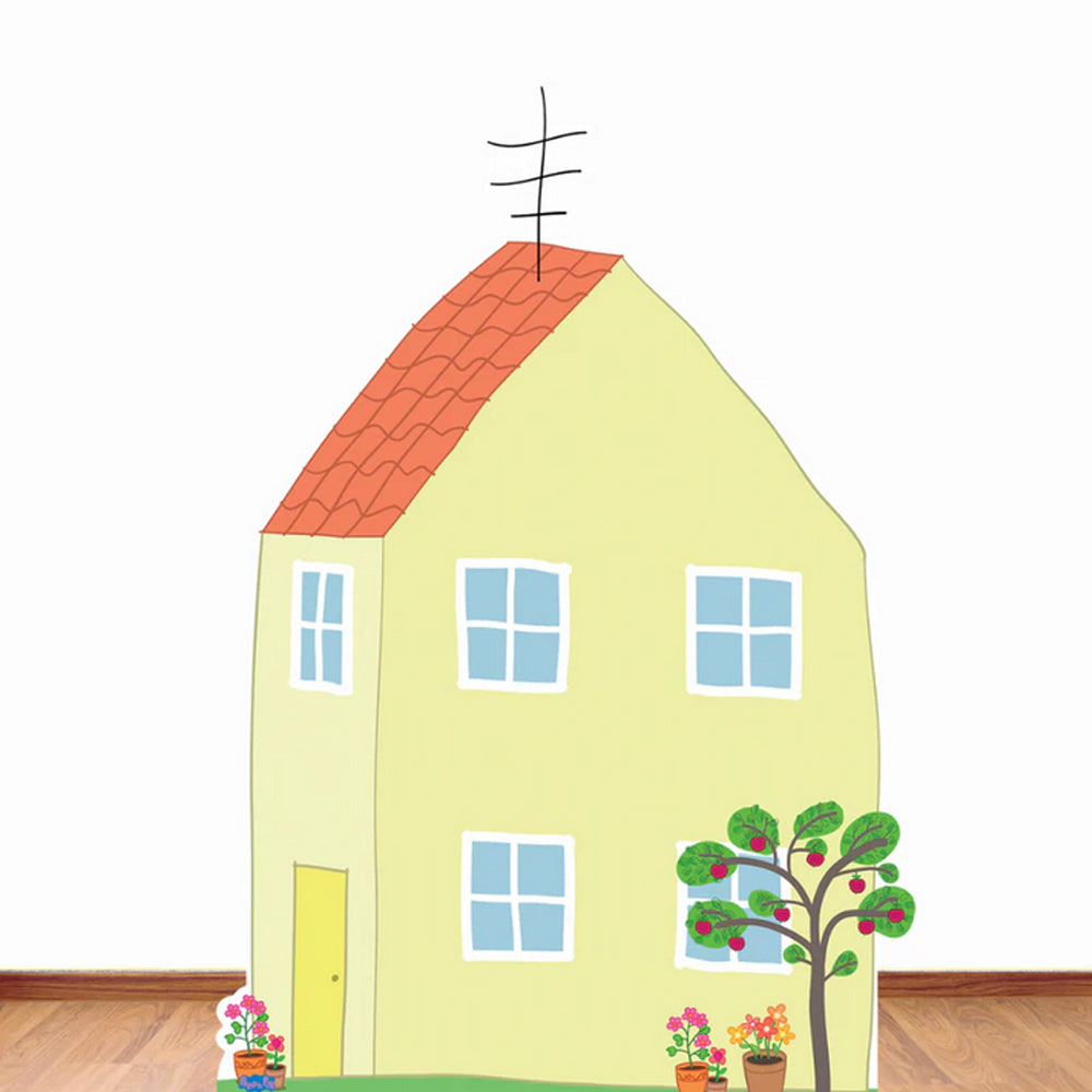 Peppa Pig House Cardboard Cutout - 133cm