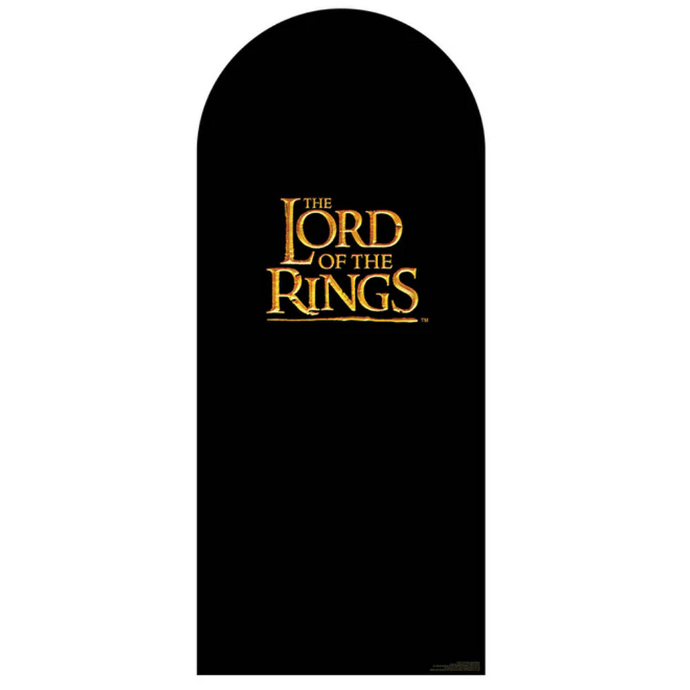 The Lord of the Rings Golden Logo Sailboard Cardboard Backdrop - 1.85m