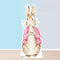 Rabbit in Pink Jacket Cardboard Cutout - 93cm