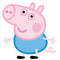 George Pig Cardboard Cutout - 60cm