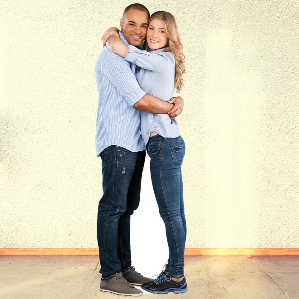 Couple or Wide Bespoke Lifesize Cardboard Cutout