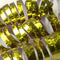 Gold Holographic Streamers  - 3.8m - Pack of 18