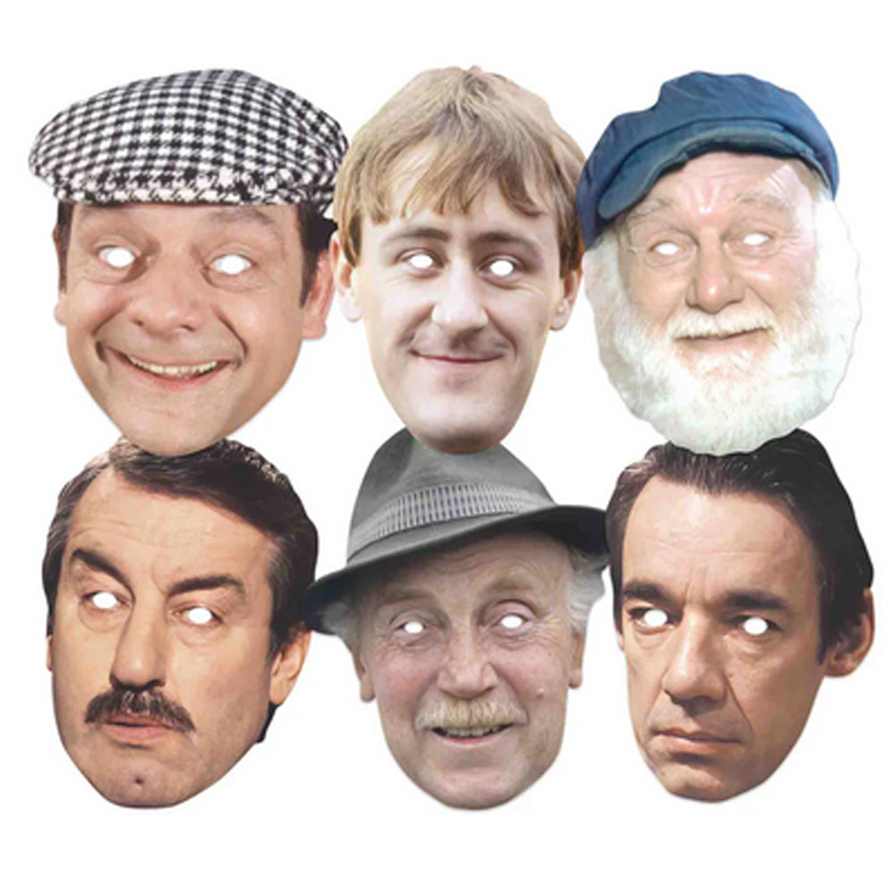 Only Fools and Horses Characters Card Masks - Pack of 6