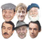 Only Fools and Horses Characters Card Masks - Pack of 6