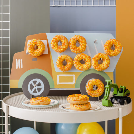 Construction Truck Doughnut Wall - 61cm