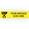 SNP Party Personalised Banner - 1.2m