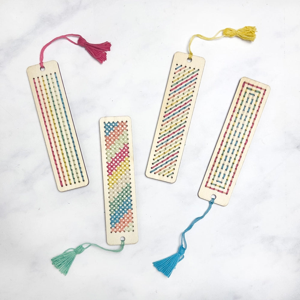 Make Your Own Stitched Tassel Bookmark Kit