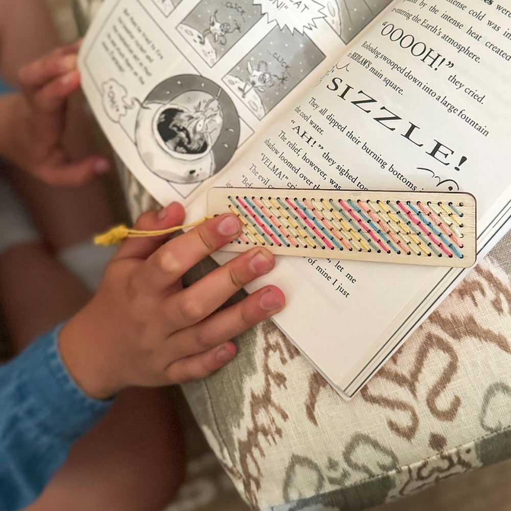 Make Your Own Stitched Tassel Bookmark Kit