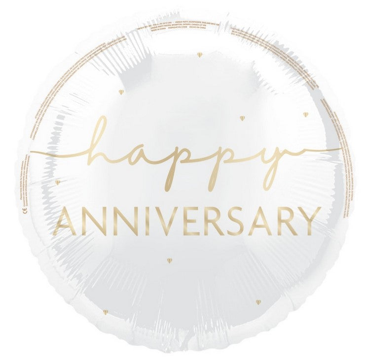 Happy Anniversary Foil Balloon - 18"