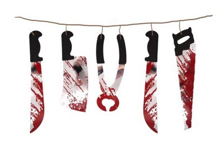 Bloody Weapons Garland - 1.8m