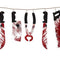 Bloody Weapons Garland - 1.8m