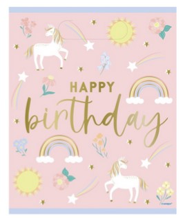 Unicorn Party Bags - Pack of 8