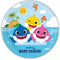 Baby Shark Paper Plates - 23cm - Pack of 8