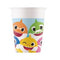 Baby Shark Paper Cups - 200ml - Pack of 8