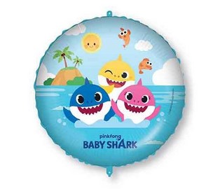 Baby Shark Foil Balloon - 18"