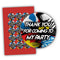 Superhero Thank You For Coming To My Party Round Stickers - 5cm - Sheet of 15