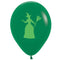 Witches of Oz Pink and Green Latex Balloons - 11'' - Pack of 10