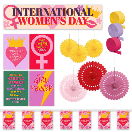 International Women's Day Decoration Pack