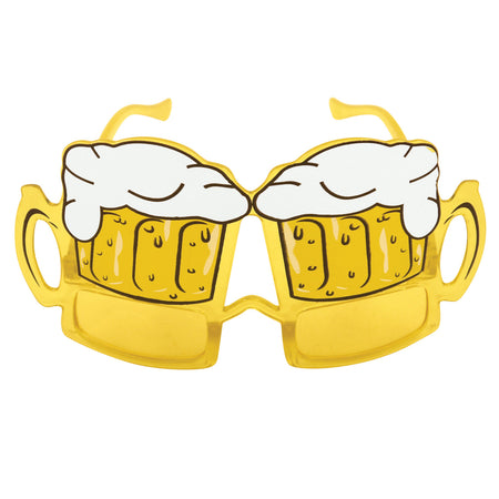 Beer Glasses with Yellow Lenses