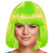 Green Bob Wig