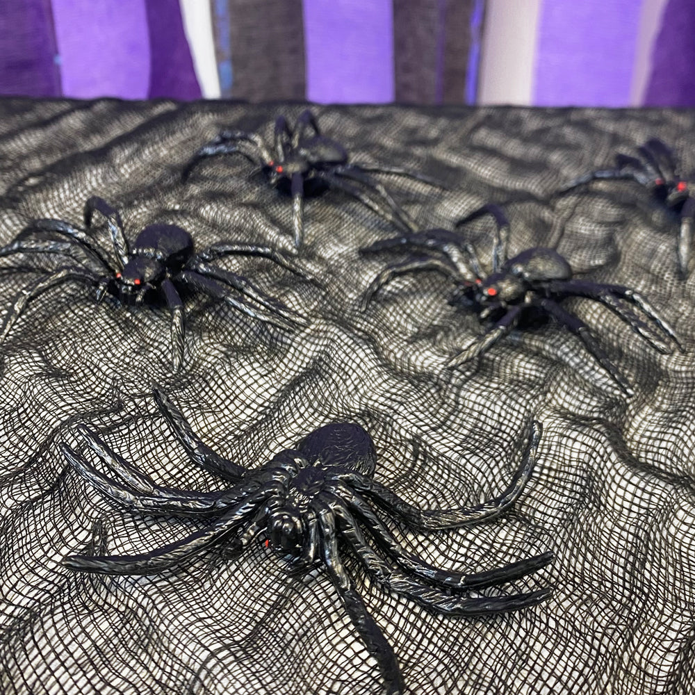 Scary Spiders - 8cm - Pack of 9