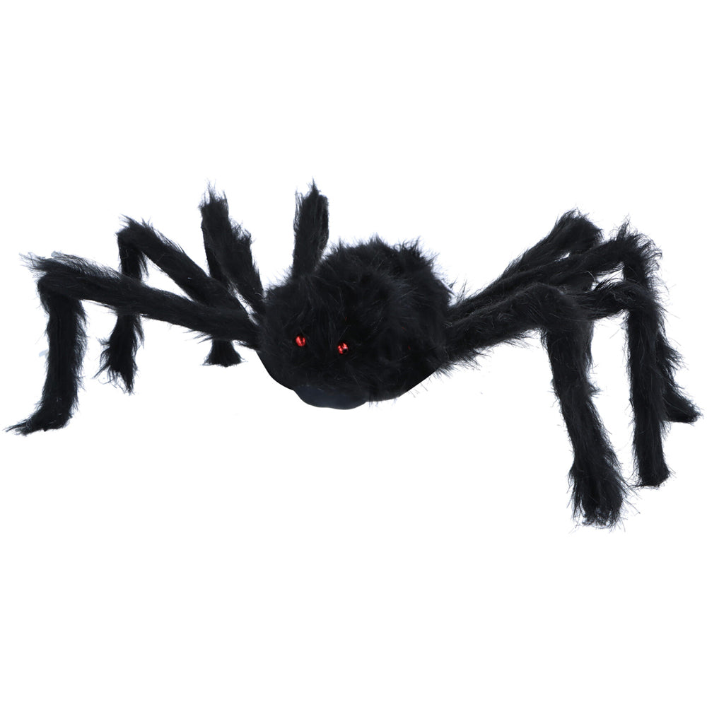 Giant Furry Spider Halloween Decoration - 1m – Party Packs