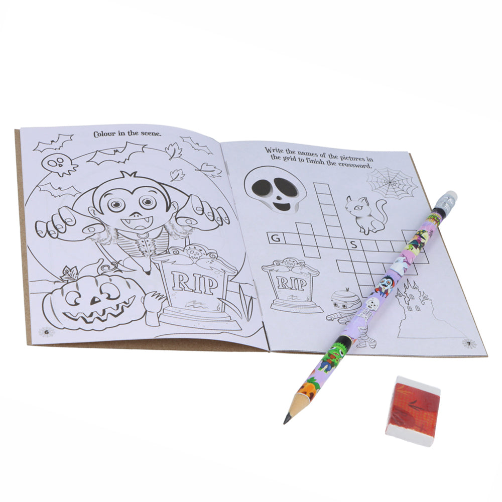 Halloween Puzzle Book - 16 Pages - 14.5cm - Each