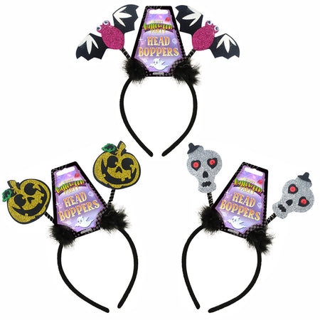 Halloween Head Boppers - Assorted Designs - Each