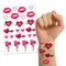 Valentine's Tattoos - Sheet Of 24