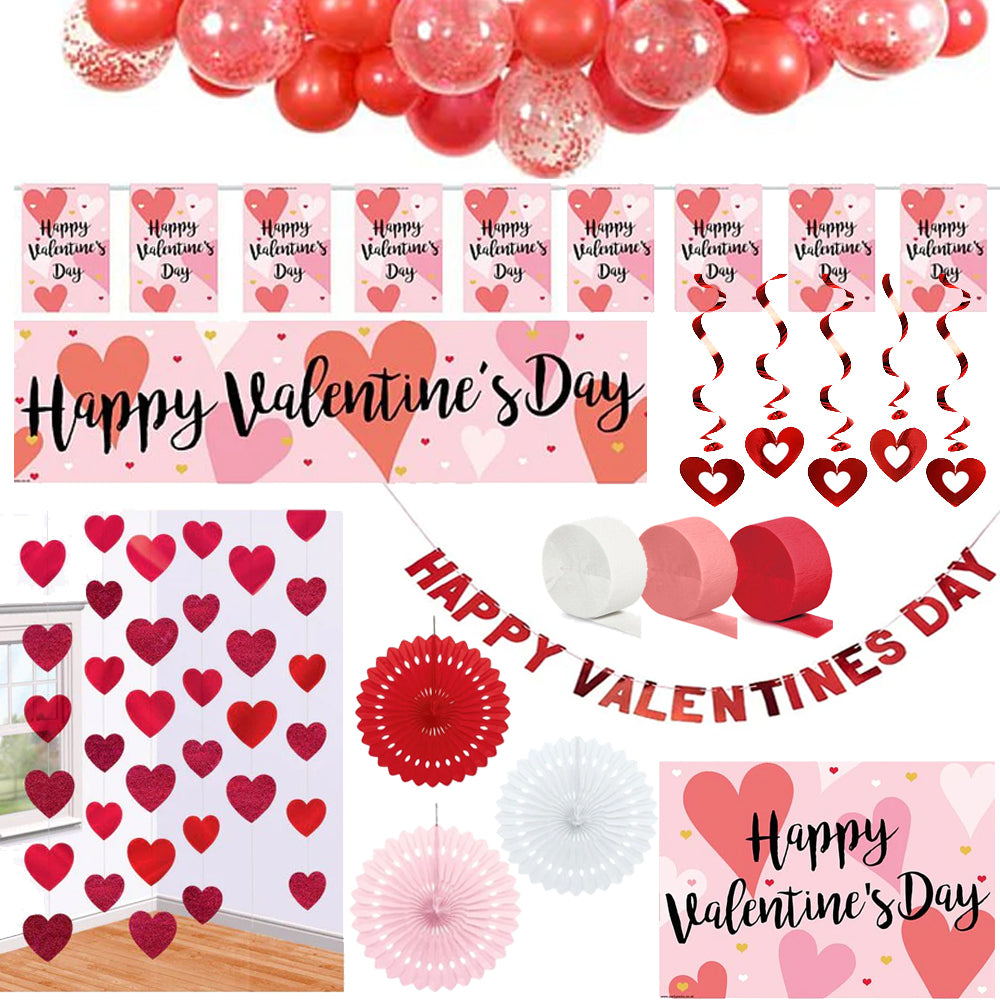 Valentine's Day Decoration Pack – Party Packs