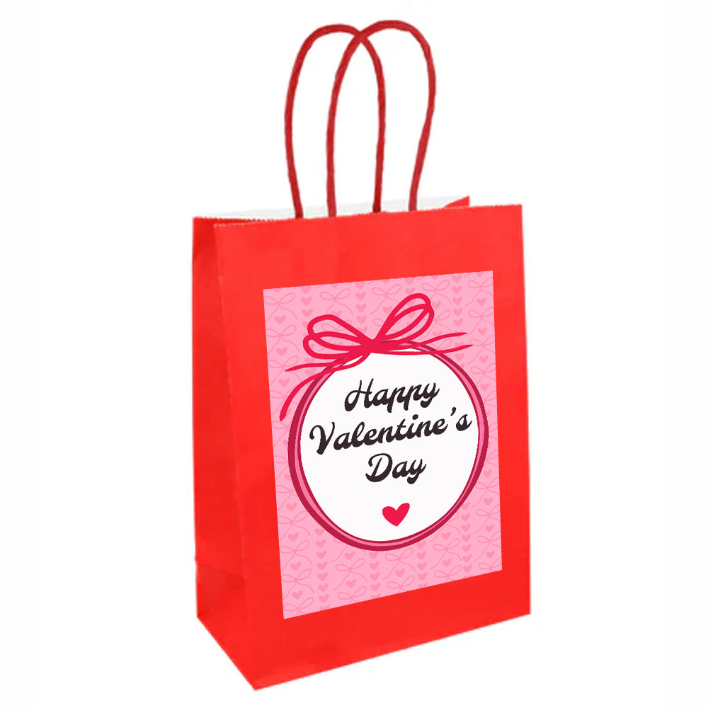 Valentines Paper Party Bags - Pack Of 4