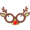 Novelty Glitter Reindeer Christmas Glasses