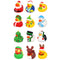 Mini Christmas Rubber Ducks - Pack Of 12