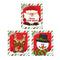 Christmas Mini Notebook - 7cm x 6cm - Each