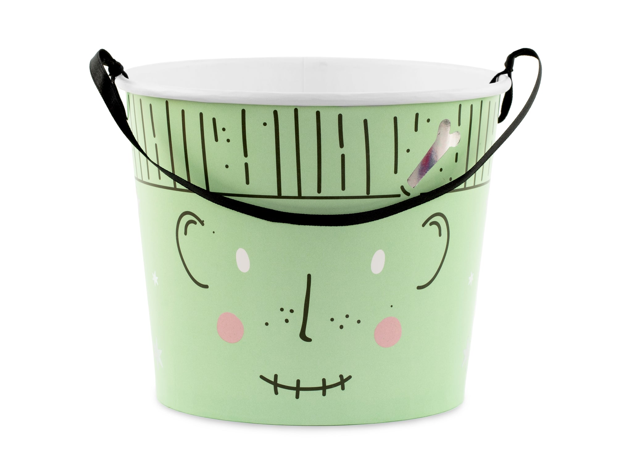 Paper Halloween Treat Buckets - 13.5cm - Pack of 2